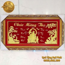 Tranh Mừng Thọ Ông Bà Bố Mẹ Quà Tặng Cao Cấp